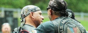 Two Pittsburgh Veterans at Bike Event