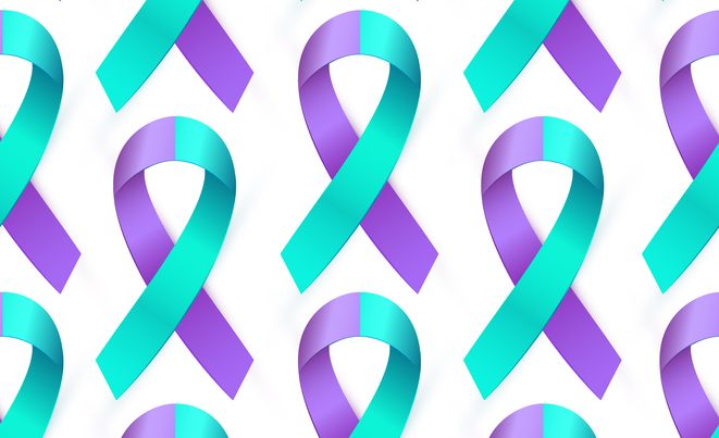 suicide prevention ribbon